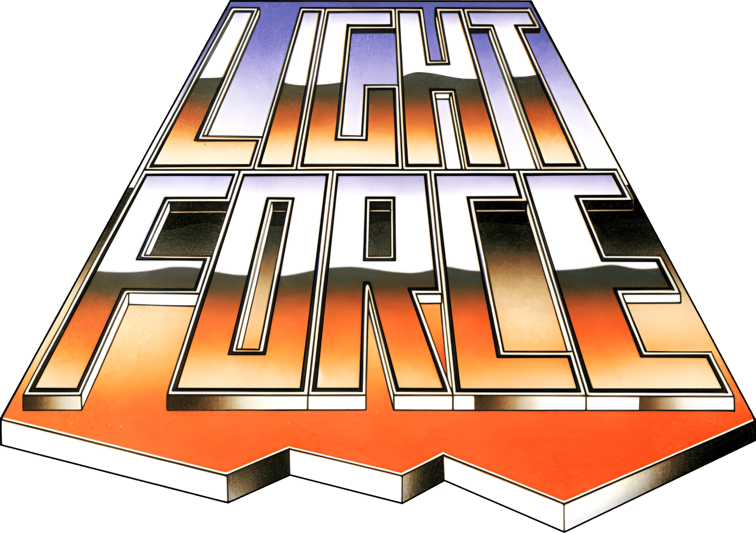Lightforce logo for Commodore 64